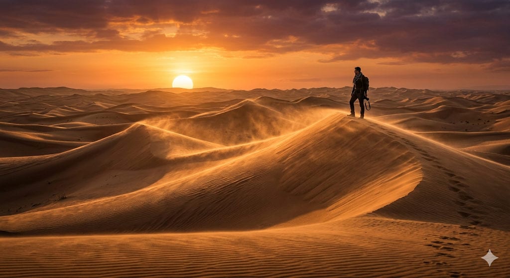 'പാടുന്ന മണൽക്കുന്നുകൾ' (Singing Sand Dunes) സഞ്ചാരികളെ വിസ്മയിപ്പിക്കുകയാണ്.The Whispering Sands of Al-Dhafra: 2026-ലെ ഏറ്റവും നിഗൂഢമായ യാത്രാ അനുഭവം